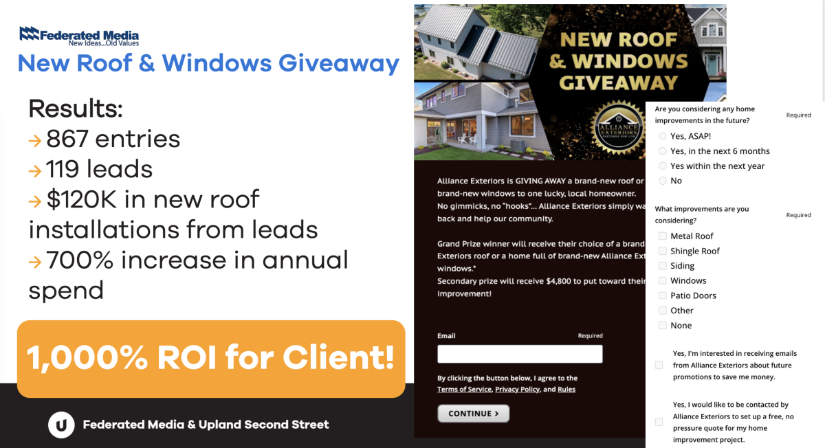 Federated Roofing Sweeps