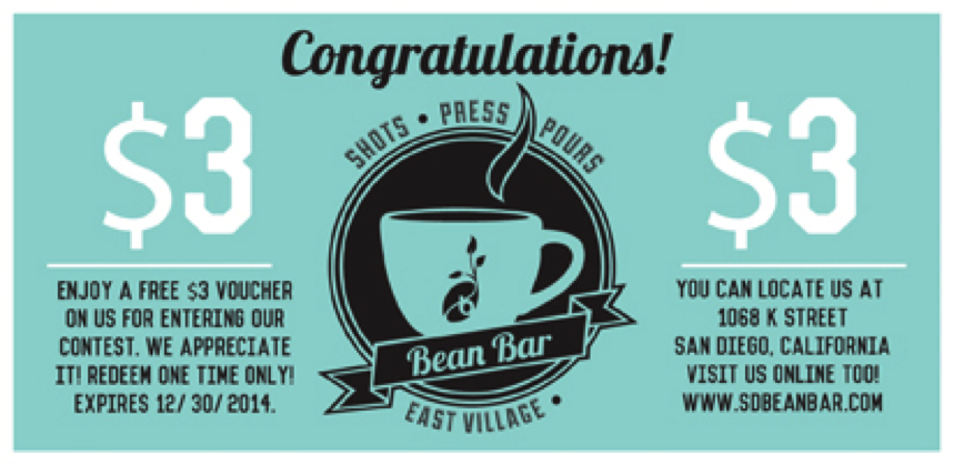 Bean-Bar-Sweepstakes-Thank-You-Offer
