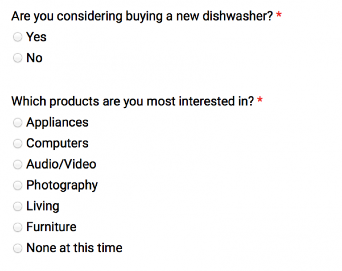 DishwasherSurveyQuestions Second Street Lab