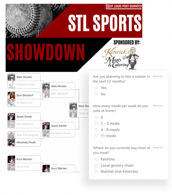 St. Louis Post-Dispatch STL Sports Showdown Bracket