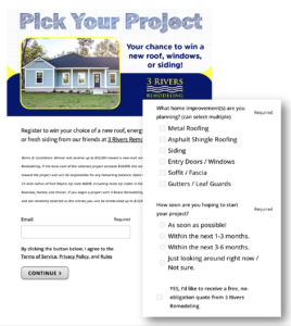 sweepstakes leads