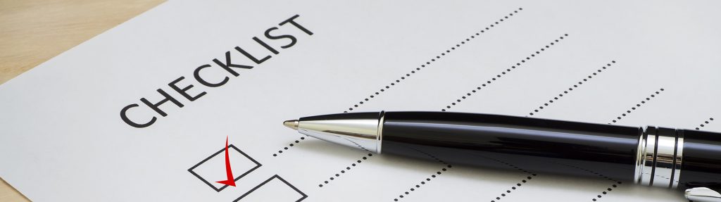 Checklist