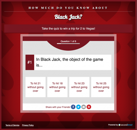 Quizzes are Perfect for Casinos