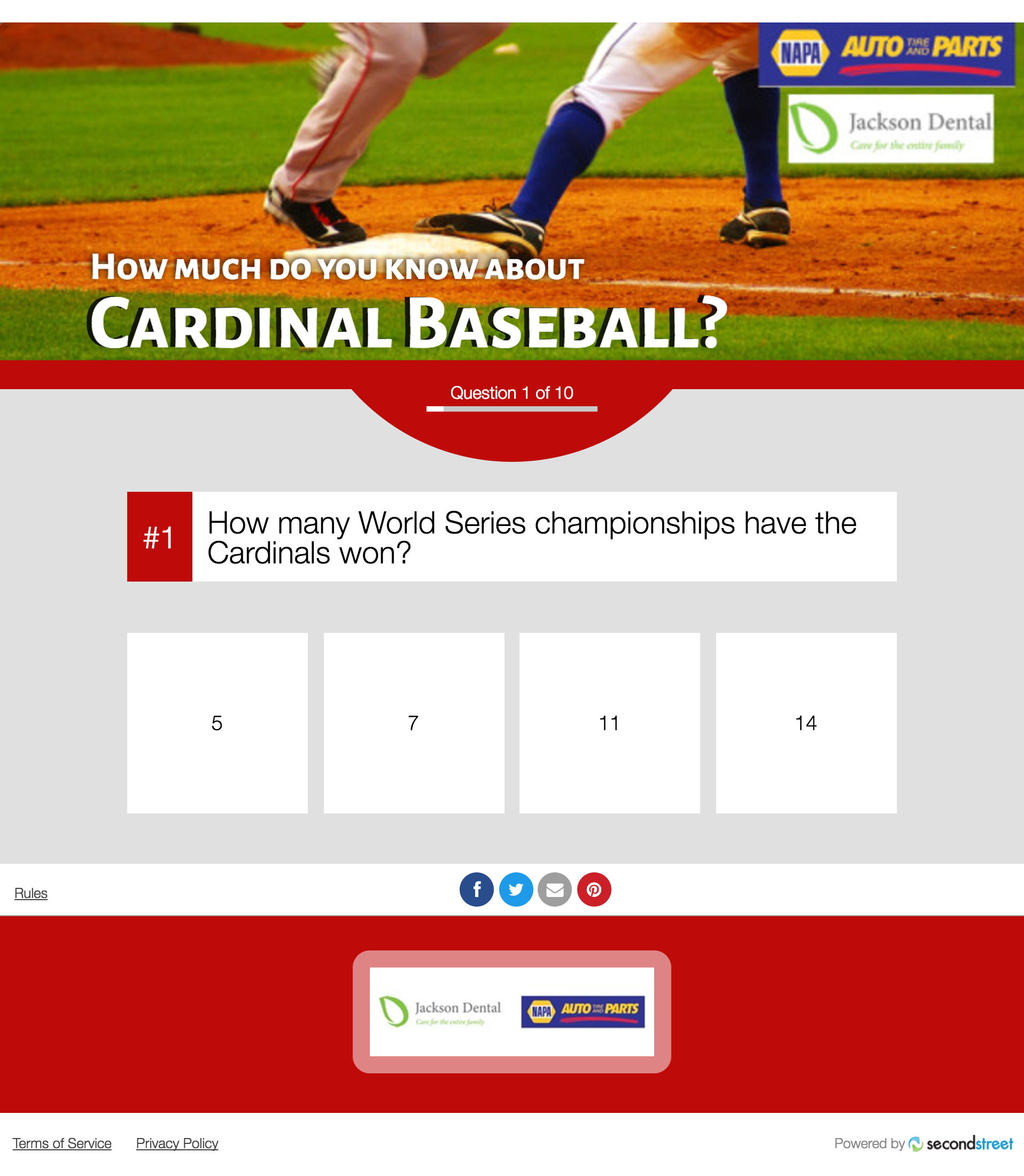 Baseball Quiz Delivers 100+ Leads to Sponsor