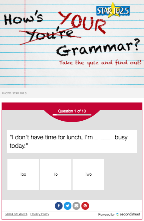 grammar quiz