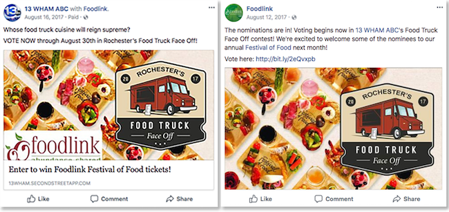 wham food truck ballot facebook posts
