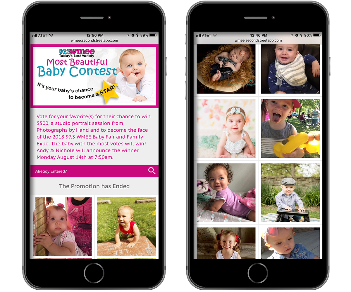 wmee cutest baby photo contest