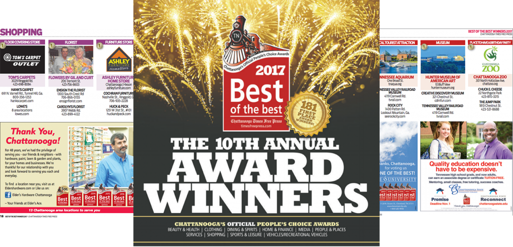 Chattanooga Best of the Best tabloid