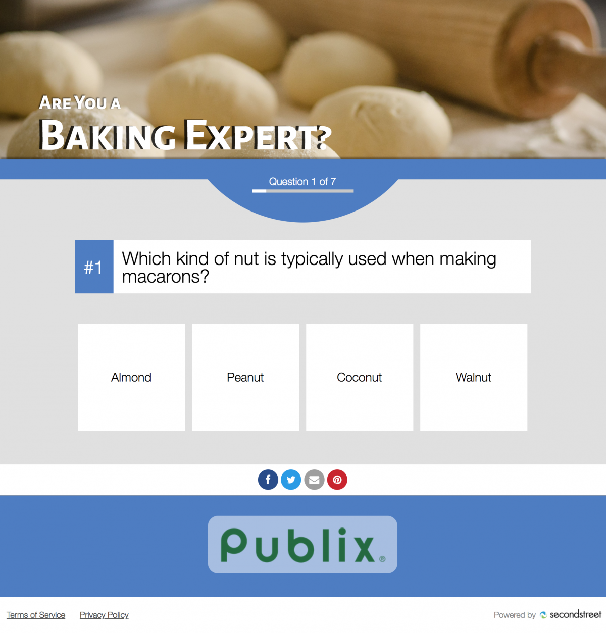 baking quiz Second Street Lab