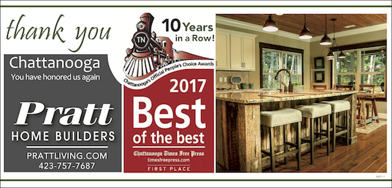 Chattanooga Best of the Best Print Ad