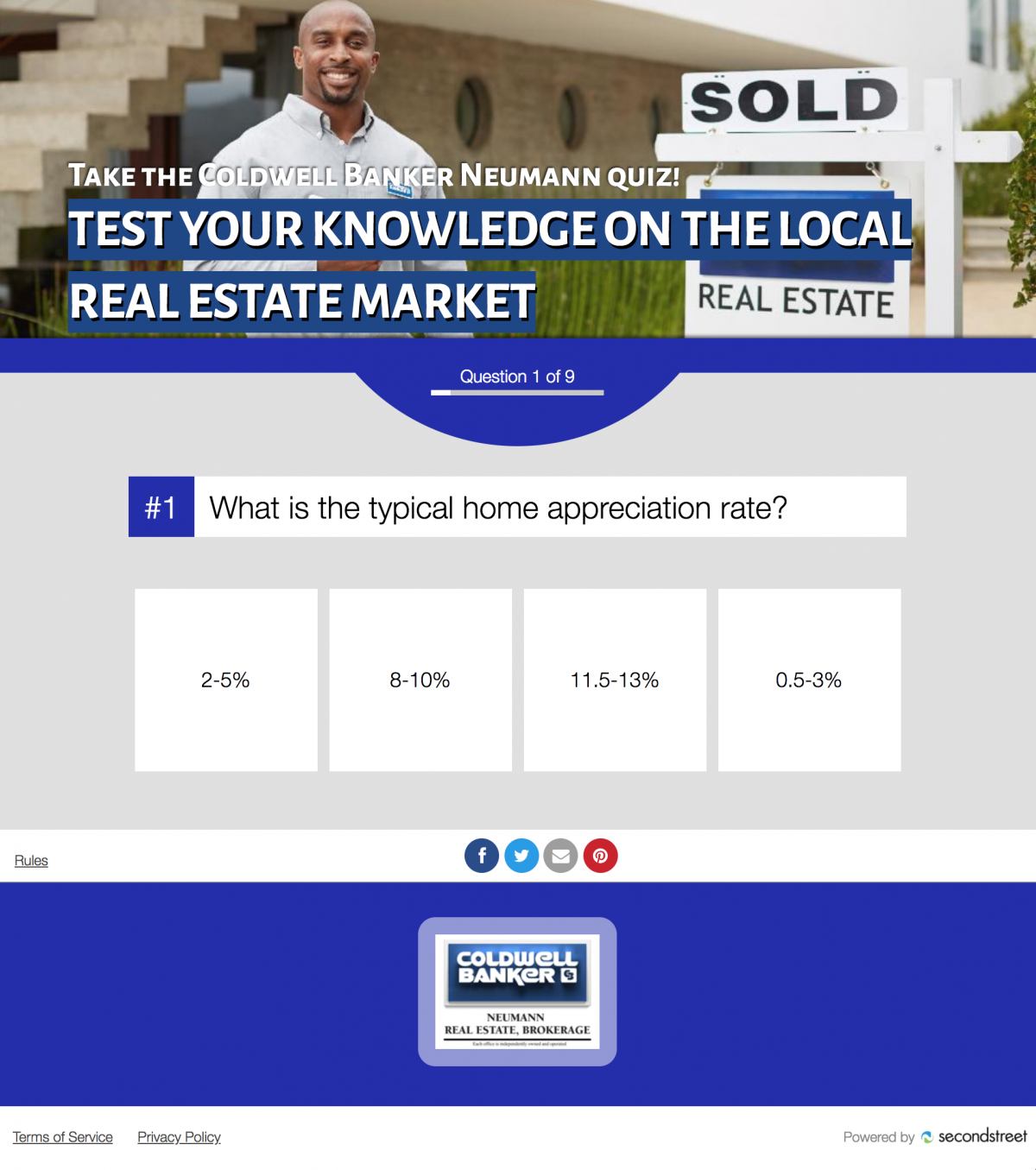 chym home real estate quiz Second Street Lab