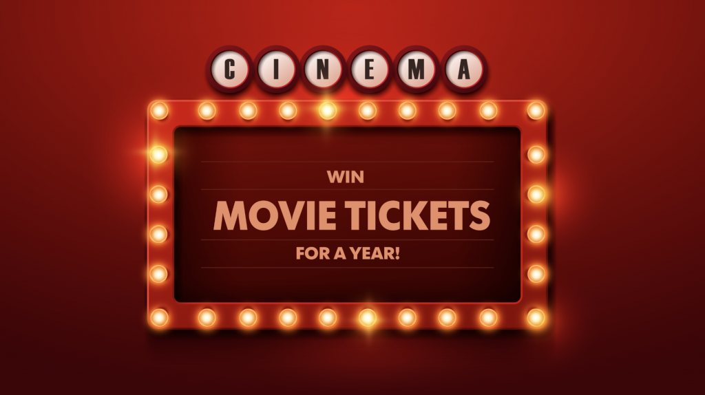 Gannett Sweepstakes Movie tickets for a year