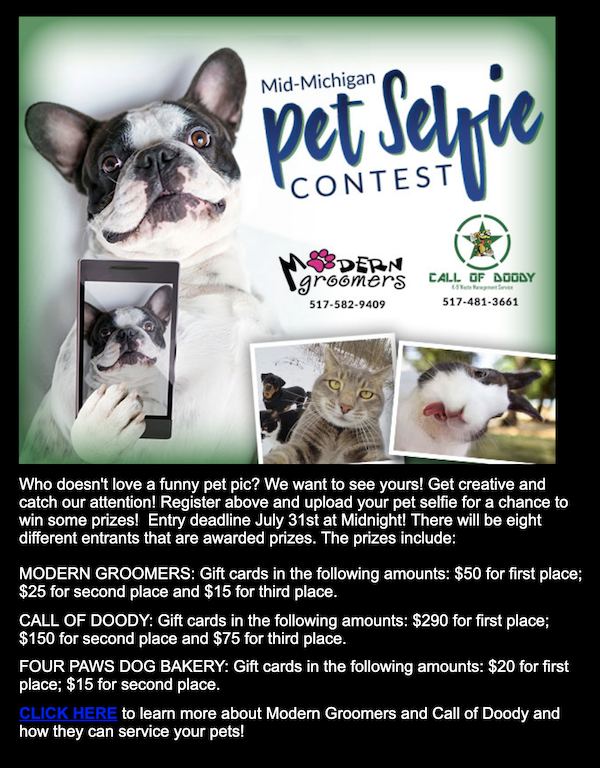 Pet Selfie Radio Contest