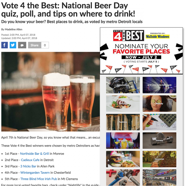 wdiv beer ballot content