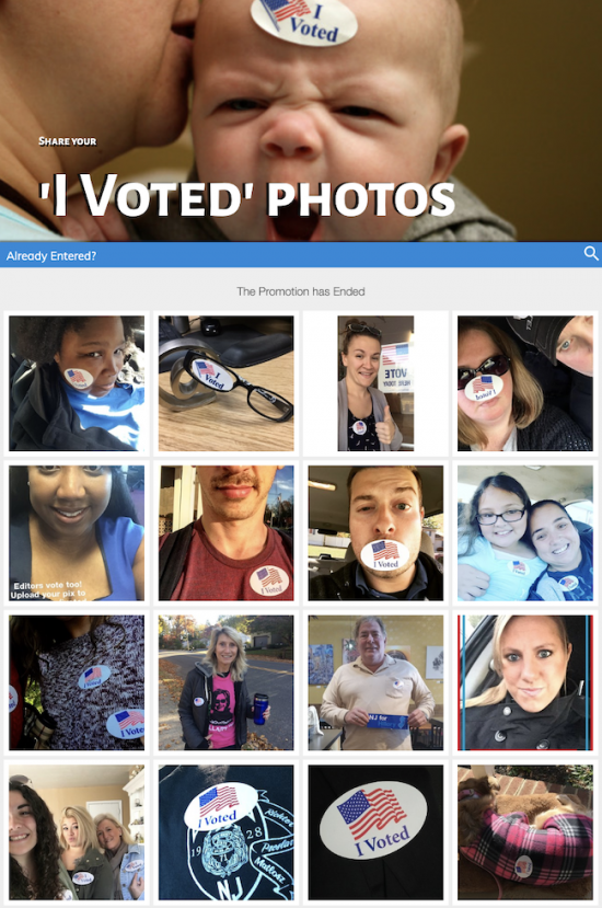 I Voted Sticker Photo Contest from Asbury Park Press