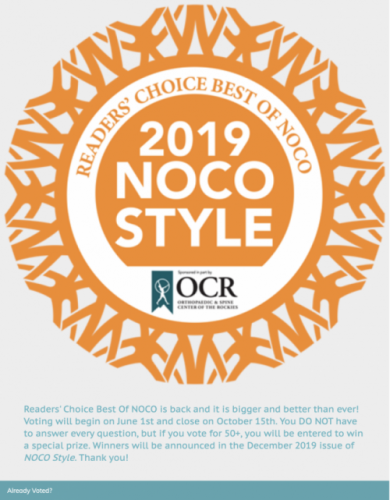 NOCO Style Magazine ballot logo