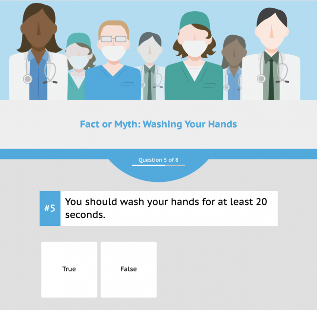 Hand Washing: Fact or Myth Trivia Quiz