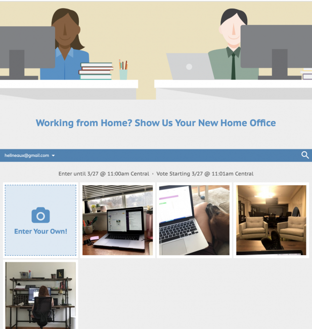 Show Us Your Home Office Photo Contest turnkey