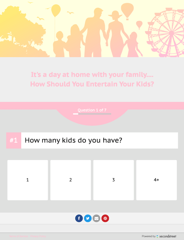 Turnkey Quiz about How to Entertain Your Kids