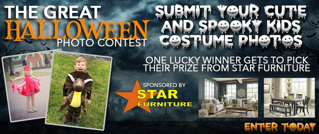 Halloween Photo Contest Sponsored by Furniture