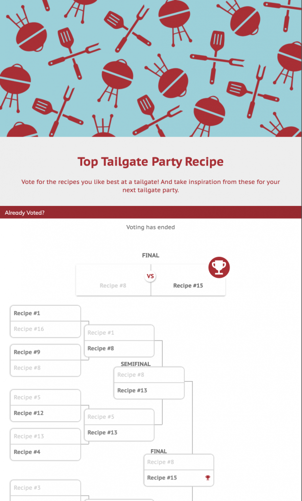 Top Tailgate Party Recipe turnkey