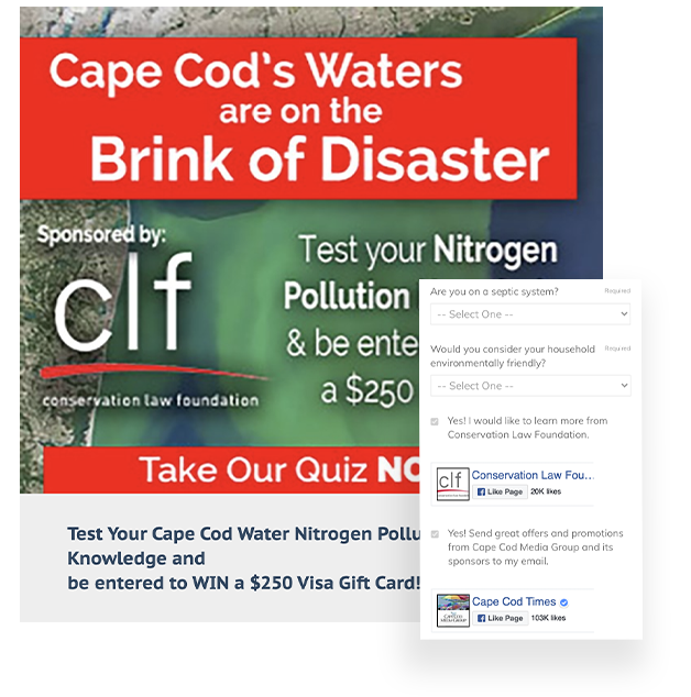 Cape Cod Nitrogen Pollution Knowledge Quiz