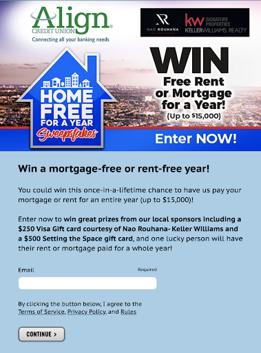 Patriot Ledger free mortgage sweepstakes