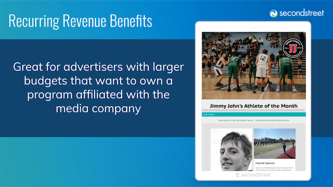 So many benefits for recurring revenue campaigns