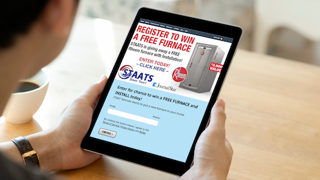 Furnace Sweepstakes Drives Hot Leads for HVAC Advertiser