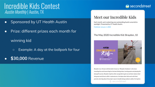 Recurring Revenue contest from Austin Monthly