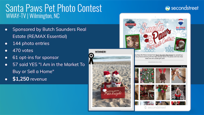Pet-themed Holiday Photo Contest from Real Estate