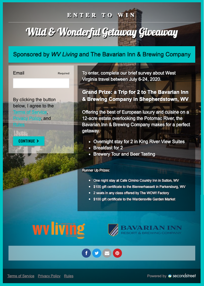 7,500+ Opt-Ins from Summer Getaway Giveaway