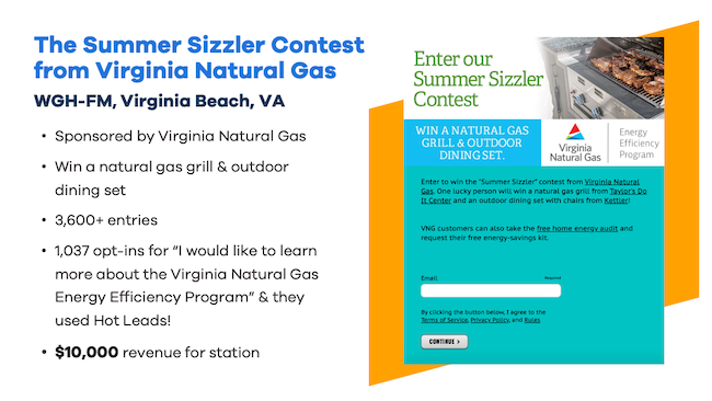 Summer Grill Contest for Utility Company
